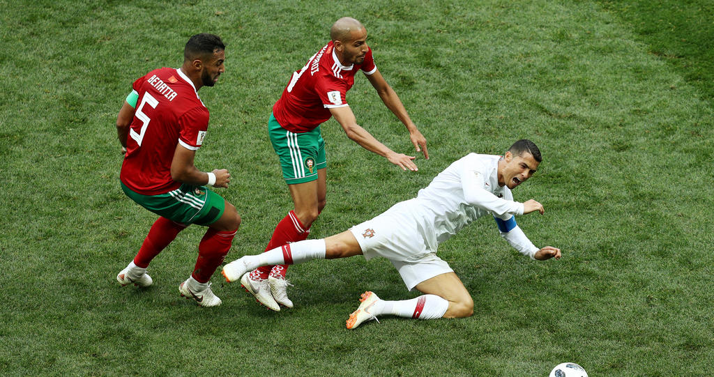 CR7 wurde vermehrt hart angegangen